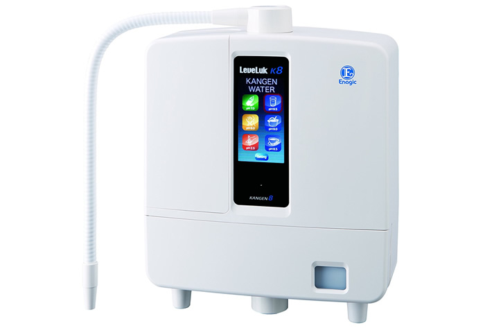 Ionizatorul de apă Kangen alcalină: elegantul Leveluk Kangen 8 (K8)